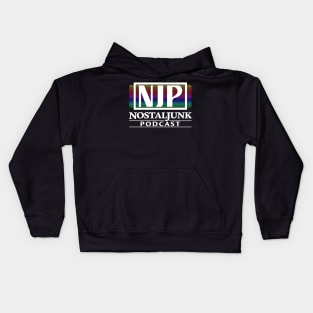 Nostaljunk Podcast - "VHS Logo Design"【﻿Retro】 ☆NostaljunkPod☆ Kids Hoodie